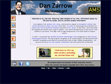 Tablet Screenshot of danzarrow.com